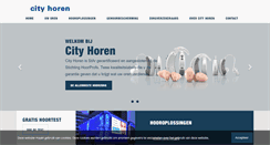 Desktop Screenshot of cityhoren.nl