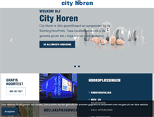 Tablet Screenshot of cityhoren.nl